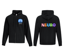 Load image into Gallery viewer, Neuro Bright Classic Zip Up Hoodie