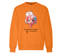 Load image into Gallery viewer, NeuroBloom Nurse Crewneck Sweatshirt